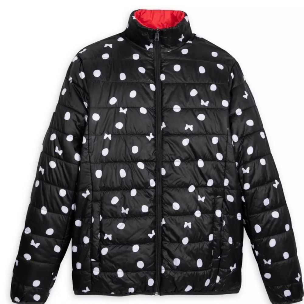 Reversible coat Minnie mouse